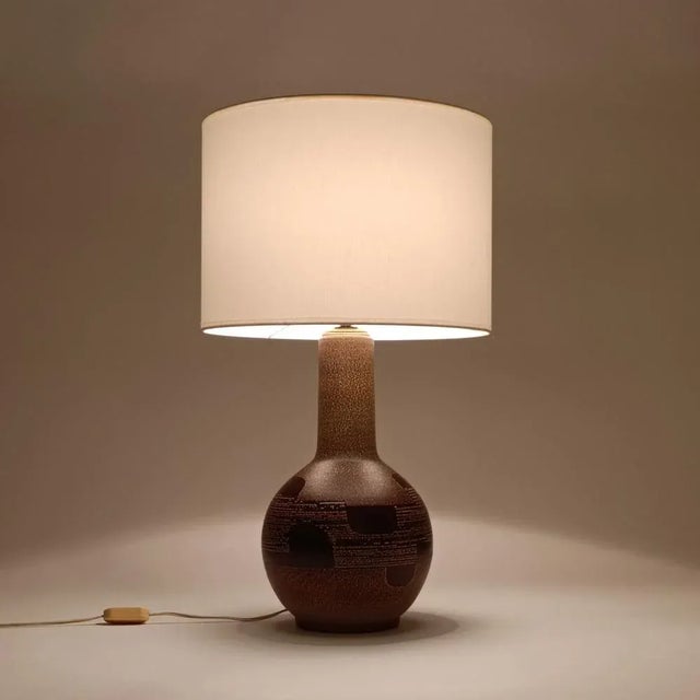 Ceramic Table Lamp from Andreu, Spain, 1970s For Sale - Image 4 of 12
