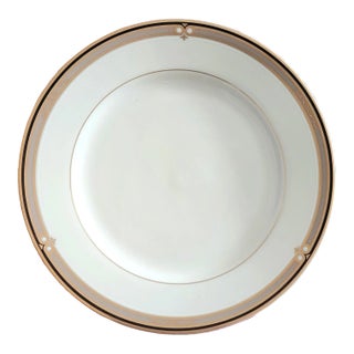 1990s Mikasa "Ebony Circle" Small Plate For Sale