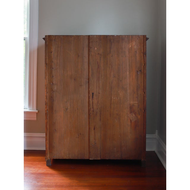 19th C Biedermeier Secretary Desk, Secrétaire À Abattant For Sale - Image 11 of 18