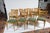 Gold Vintage Heywood Wakefield "Dog Bone" Dining Chairs Set of 8 For Sale - Image 8 of 9