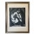 Rare Early European Modernism Figural Nude Etching by Andor Sugar Circa 1940 For Sale