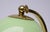 Art Deco Bedside Lamp in Brass with Green Cased Glass Shade, 1920s For Sale - Image 12 of 15