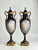 Antique French Porcelain Vases with Gilt Bronze Mounts from Sèvres, 19th Century, Set of 2 For Sale - Image 4 of 11