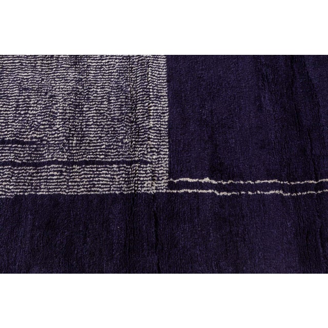 Modern Modern Moroccan "Building Blocks" Hand-Knotted Wool Rug by Doris Leslie Blau For Sale - Image 3 of 8