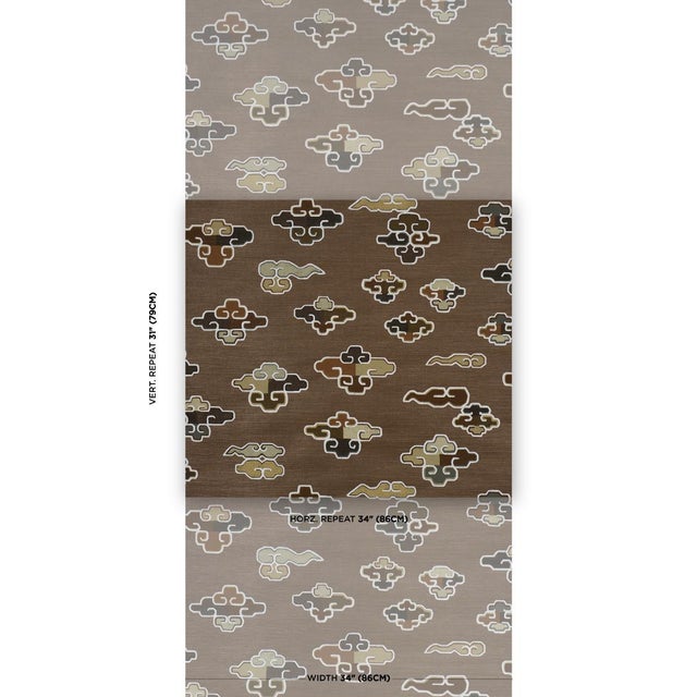 Cristina Buckley was inspired by a chinoiserie document in her personal collection when she created this colorful,...