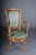 20th Century English Armchair in Leather and Yew Wood For Sale - Image 6 of 18