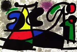 Untitled (2) 1970 Lithograph by Joan Miró