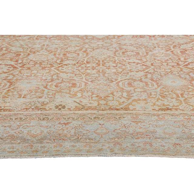 Antique Persian Mahal Rug, 09'06 X 12'06 For Sale - Image 4 of 10