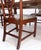 Wood Baker Charleston Collection Mahogany Banded Dining Table 6 Chairs Set - Set of 7 For Sale - Image 7 of 12