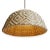 Rattan Diamond Weave Tribal Pendant Light Large For Sale - Image 4 of 9