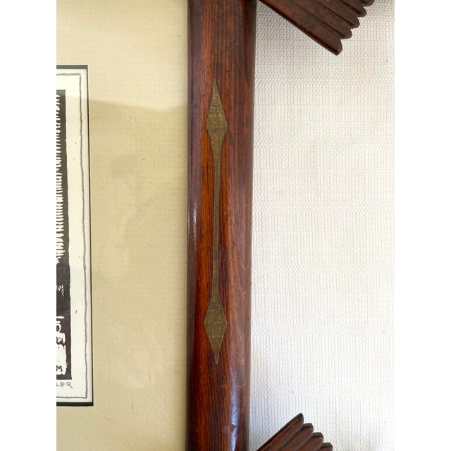 Wood Antique Victorian Wood Frame For Sale - Image 7 of 9