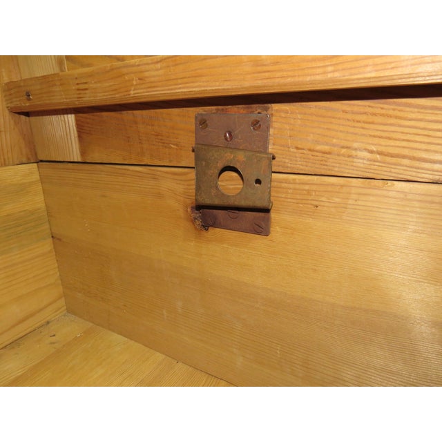 Antique Knockdown Wardrobe in Pine, 1890s For Sale - Image 15 of 18