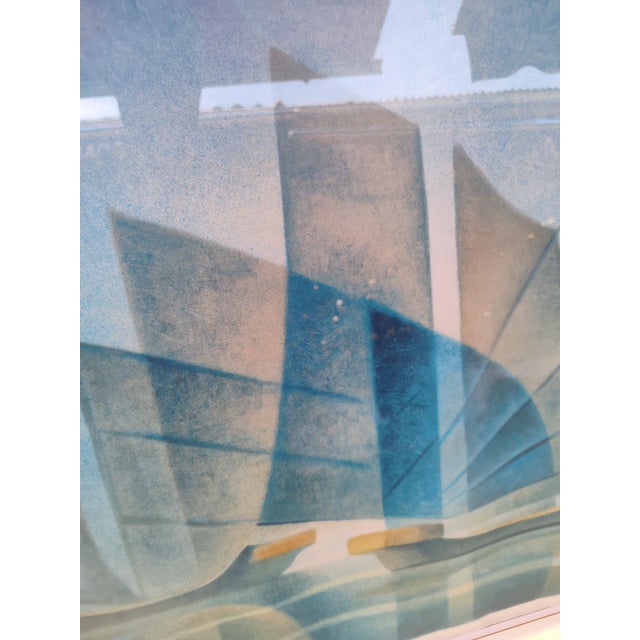 Louis Toffoli, Landscape Composition, 27/125, 1970s, Lithograph For Sale - Image 4 of 8