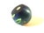 Glass Orient & Flume Signed Spider Art Glass Paperweight 1979 Iridescent Blue For Sale - Image 7 of 8