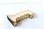 Brass Vintage Brass #1 Paperweight For Sale - Image 8 of 9