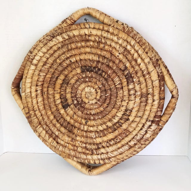 Native American Navajo style ceremonial wall art basket. Often used in weddings, and healing ceremonies by Navajo medicine...