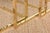 Vintage Italian Brass and Glass Greek Key Nesting Tables Set of 3, 1970's For Sale - Image 9 of 10