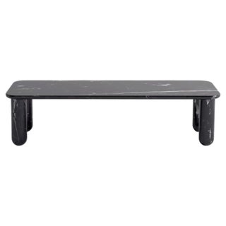 Small Black Marble Sunday Coffee Table by Jean-Baptiste Souletie For Sale