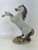 Early 20th Century Vintage Nymphenburg Hand-Painted Porcelain Rearing Stallion Figurine Signed by August Göhring For Sale - Image 5 of 12