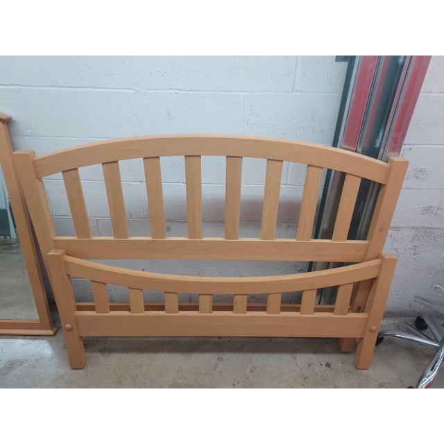 Ethan Allen Full Size Dimensions Bedframe Chairish