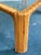 Vintage Boho Bent Rattan Dining Table For Sale - Image 10 of 12