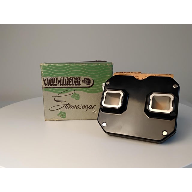 Mid-Century Modern Rare 1946 First-Edition Bakelite View-Master Model C For Sale - Image 3 of 18