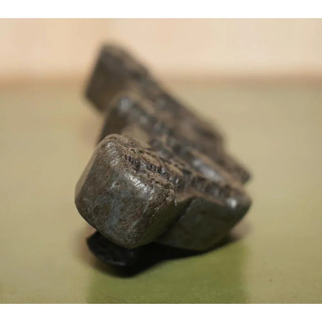 Wood Antique Hand Carved Butterfly Boarder Printing Block for Wallpaper For Sale - Image 7 of 13