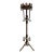 Vintage Gothic Style Iron Candle or Plant Stand For Sale