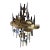 Abstract Metal Wall Art by Jere For Sale