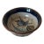 Mexican Stoneware Blue Bird Decorative Bowl - Ken Edwards For Sale
