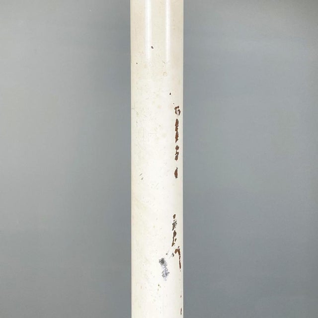 Italian White Metal Vertical Medical Scale from Salus, 1960s For Sale - Image 11 of 17