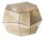 Three Rocks Medium Coffee Table in Aged Mirror from Insidherland For Sale
