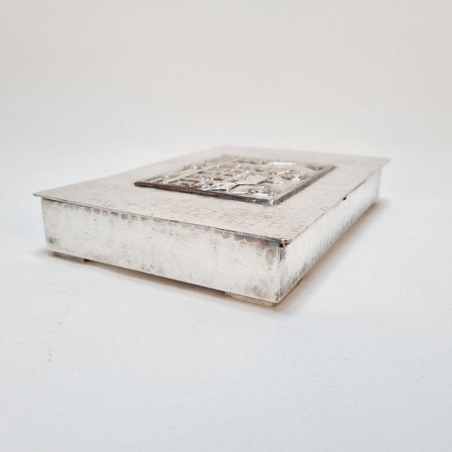 1960s Brutalist Hungarian Applied Art Cigar Box, 1960s For Sale - Image 5 of 11