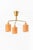 Hans Bergström Scandinavian Modern Chandelier in Brass and Cane attributed to Hans Bergström, 1950s For Sale - Image 4 of 9