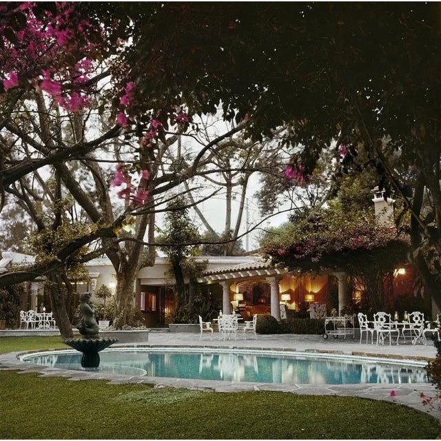 Bermuda Style 1957 A swimming pool in the grounds of a house in Bermuda, 1957. Slim Aarons Slim Aarons was one of the...