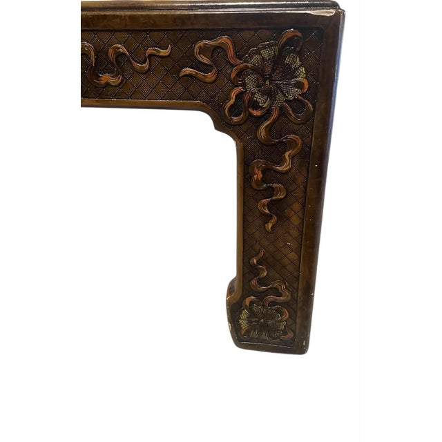 1970's Mario Buatta Chinoiserie Coffee Table From John Widdicomb For Sale - Image 11 of 16