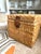 Wood Vintage Woven Rattan Lidded File Storage Box For Sale - Image 7 of 12