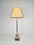 Vintage empire table lamp hollywood regency 1970s the metal table lamp is impressive and has a sleek square solid column...