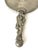 1920s Pewter Hand Mirror by C.G. Hallberg, Stockholm, 1929 For Sale - Image 5 of 8