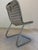 Chrome Cantilever Chairs with Cream Seat Cushions by Gastone Rinaldi for Rima, Set of 4 For Sale - Image 5 of 11