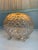 Late 20th Century 1982 Fine Art Lamps Pressed Glass Globe Table Lamp For Sale - Image 5 of 12