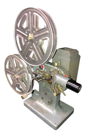 Circa Mid 20th Century DeVry 16mm Hand Crank Projector