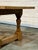 Bleached Oak Farmhouse Dining Table, 1925 For Sale - Image 11 of 18