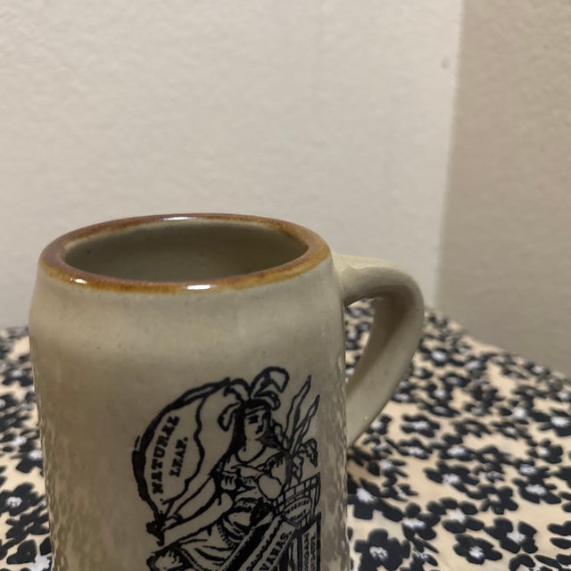 Vintage Monmouth Stoneware Mug - Havanas Natural Leaf Tobacco For Sale - Image 4 of 8