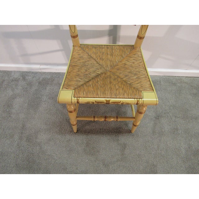 Hitchcock Hitchcock Limited Edition Christmas 1981 Chair For Sale - Image 4 of 7