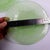 Art Deco Jobling Jade Green Fircone Uranium Glass Plates, 1930s, Set of 6 For Sale - Image 12 of 13