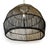 Contemporary Organic Modern Black Rattan & Rope Pendant Light For Sale - Image 3 of 6
