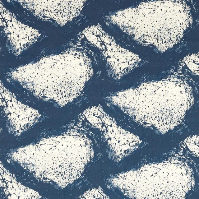Harlequin Enigmatic Fabric in Japanese Ink For Sale
