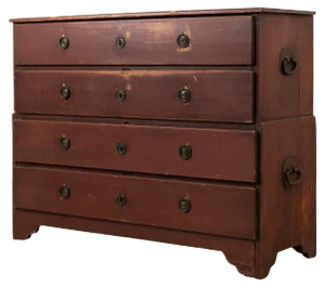 Swedish Neoclassical Chest of Drawers, Late 1700s