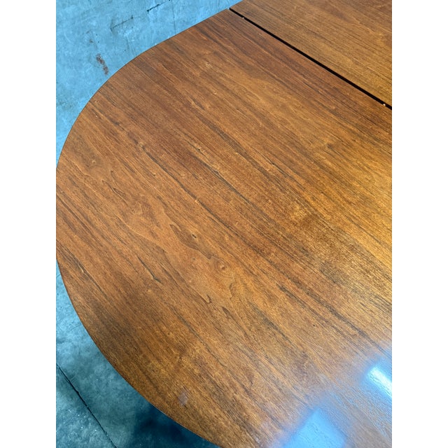 Large Custom Extendable Custom Federal Style Mahogany Dining Table With Inlay by Johns Congdon 150" For Sale - Image 17 of 17